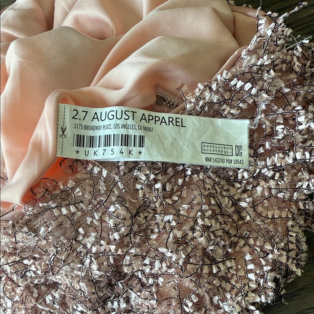 Endless Rose Shaggy Pink Mini Skirt - Picture 6 of 9
